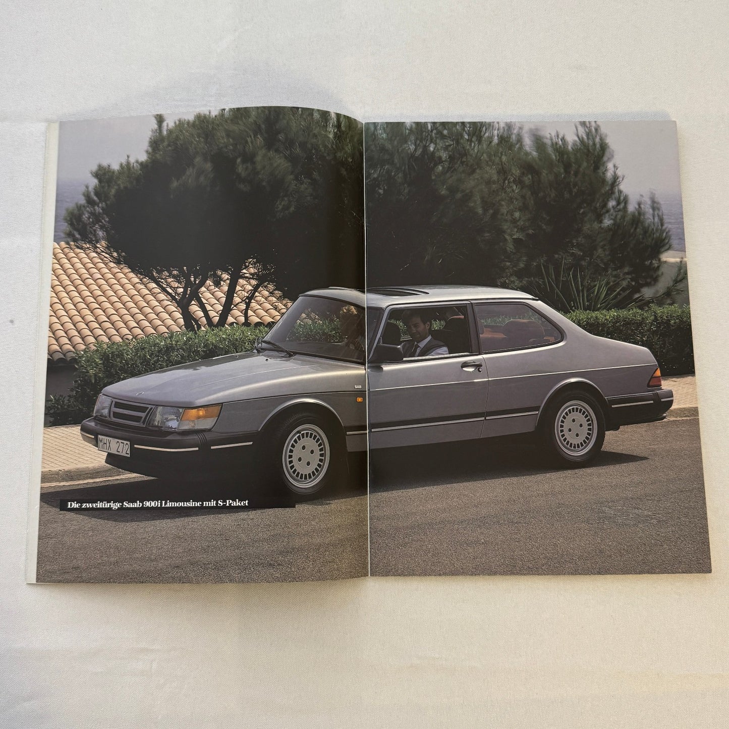 Vintage Saab 900i Car Sales Brochure Catalog Saab 900 i GERMAN Text 1986 1987