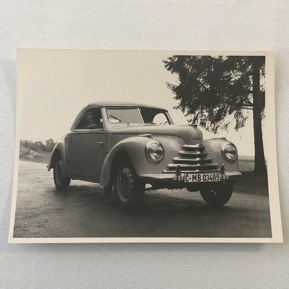 Vintage Skoda Car Photo Photograph Print Automobile