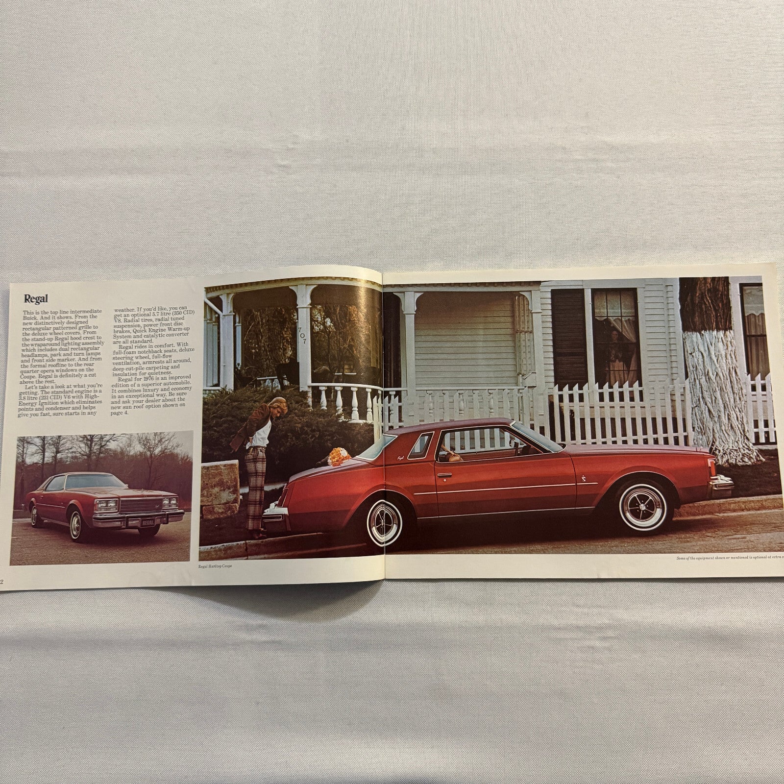 1976 Buick Car Sales Brochure Catalog Regal Century LeSabre Estate Wagon Riviera