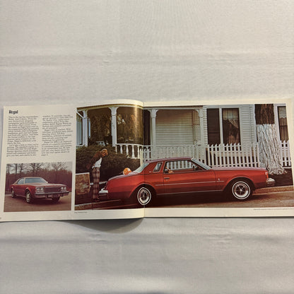 1976 Buick Car Sales Brochure Catalog Regal Century LeSabre Estate Wagon Riviera