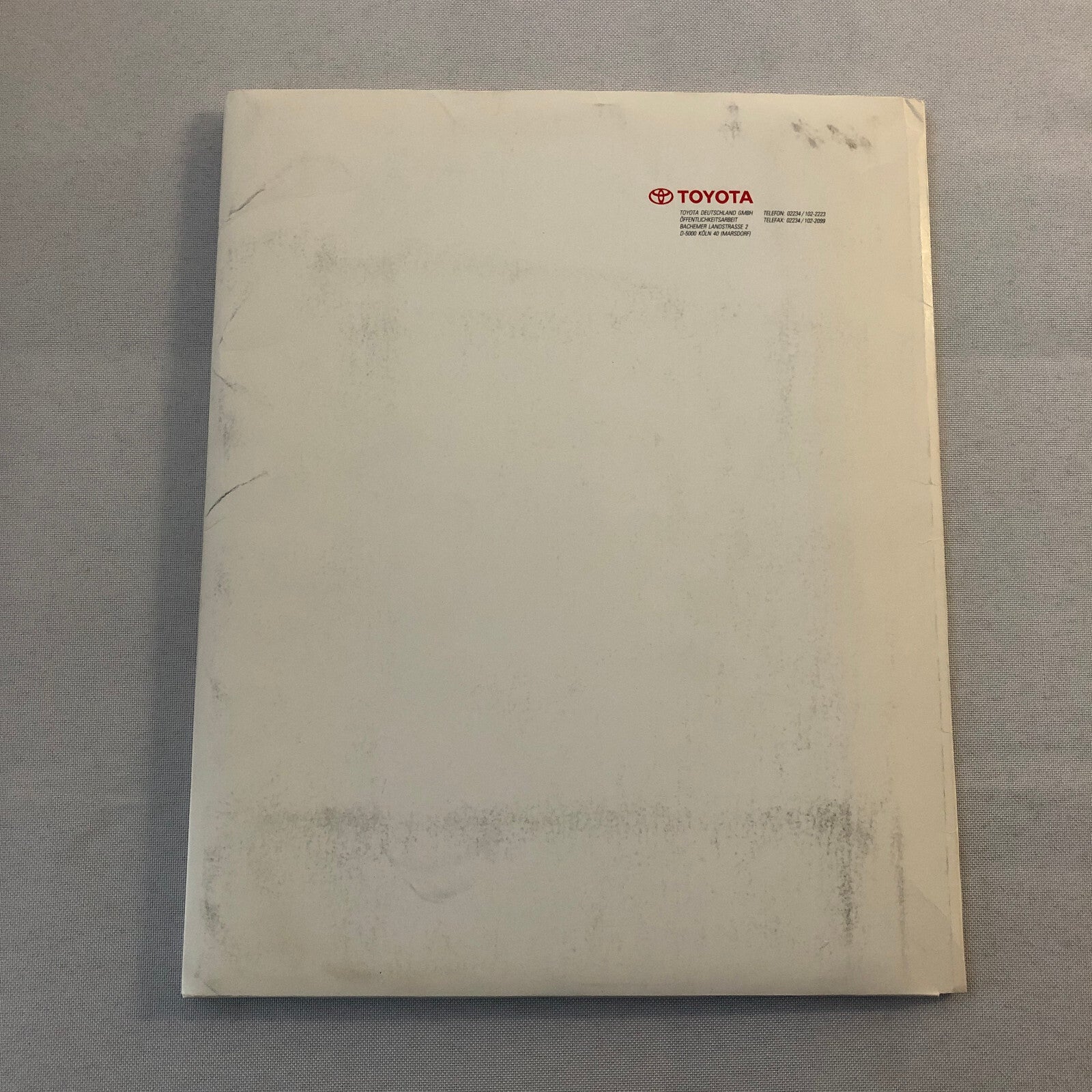 Toyota Camry Combi Station Wagon Press Kit with Photos 1992 1993