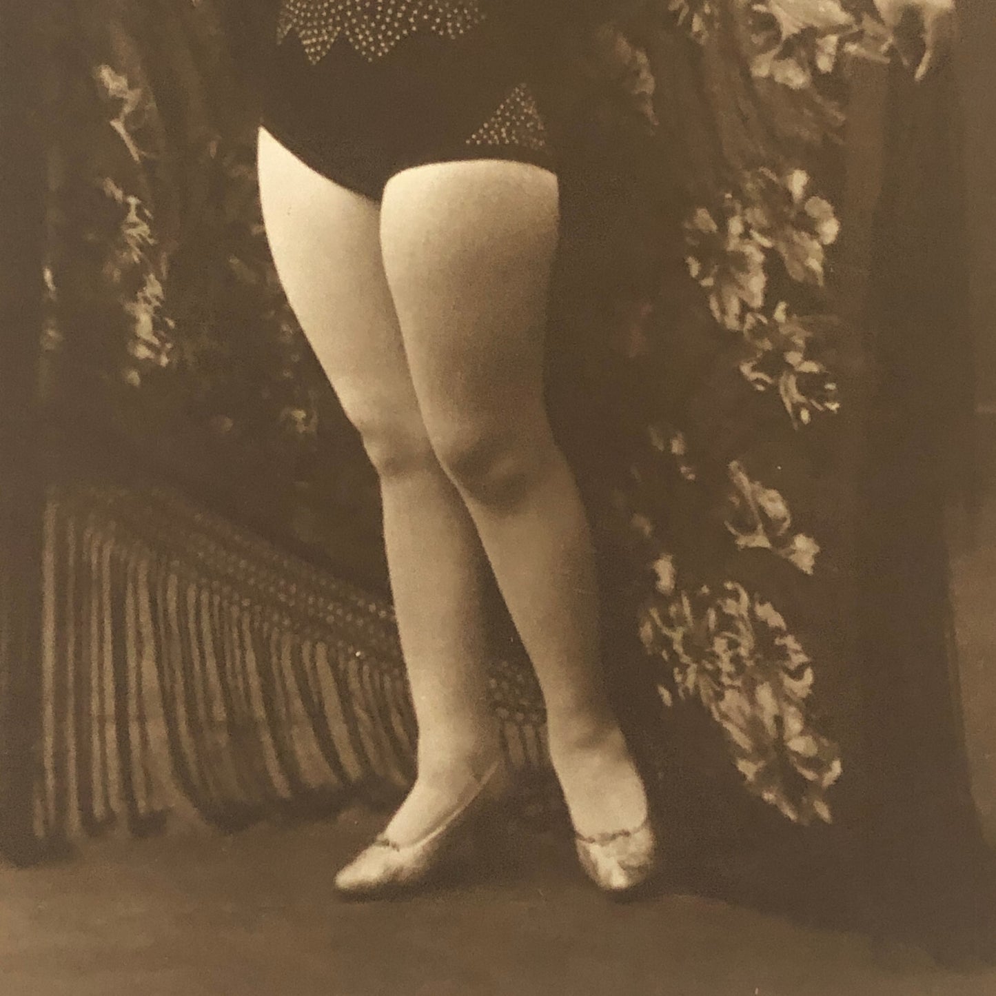 Circus Performer Dancer Dancing Real Photo Postcard Post Card RPPC Vintage 1930