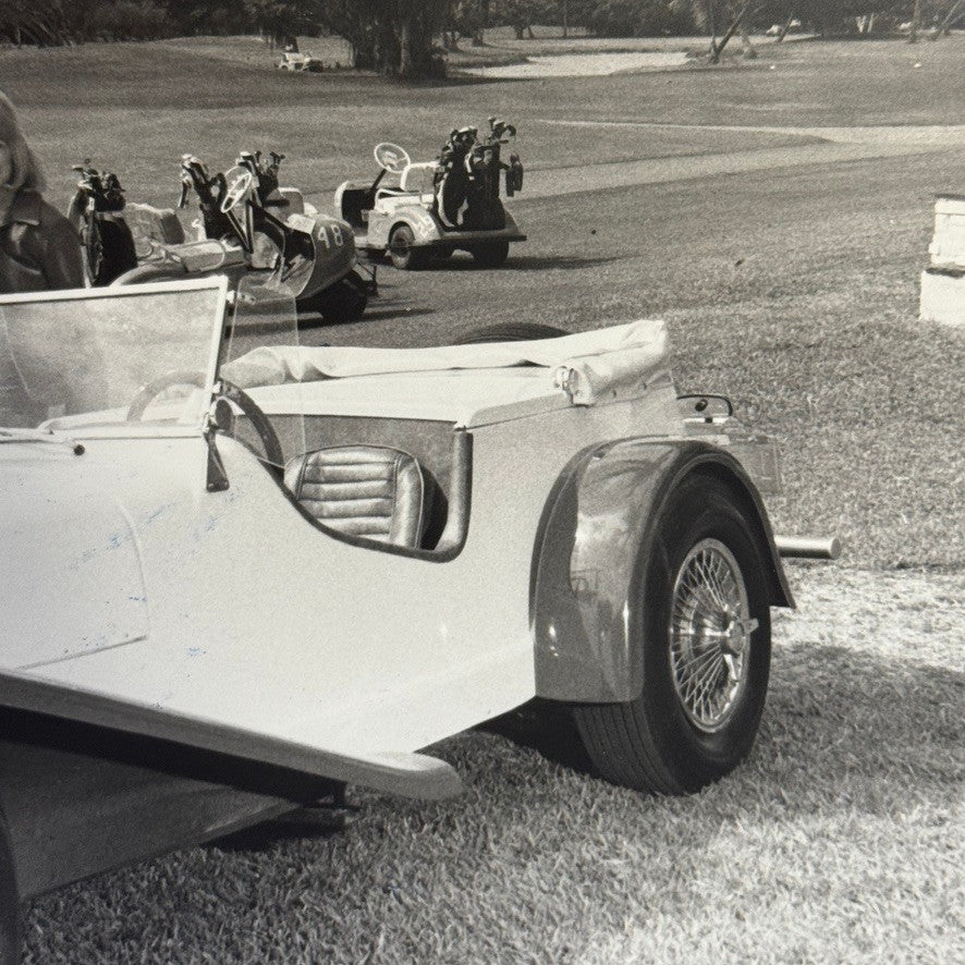Vintage Kit Car Photo Neoclassic Volkswagen Beetle Based Photograph Mercedes
