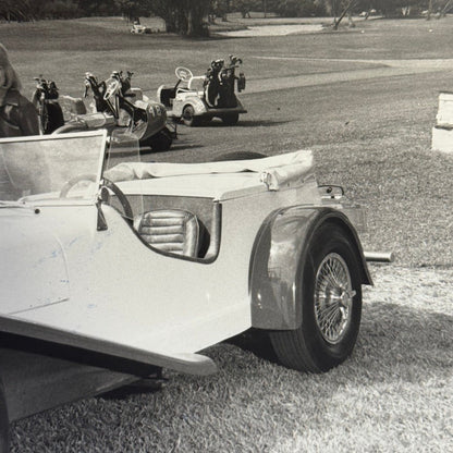 Vintage Kit Car Photo Neoclassic Volkswagen Beetle Based Photograph Mercedes
