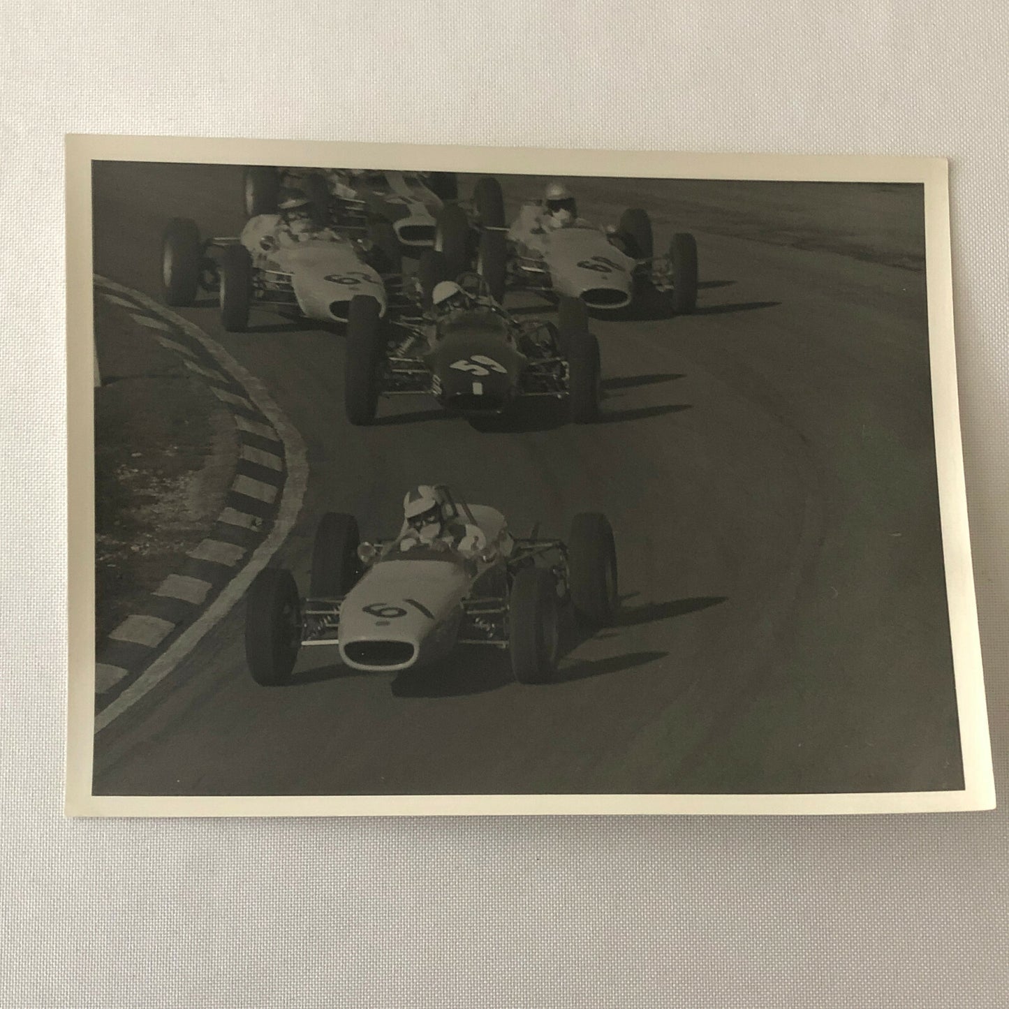 Vintage Grand Prix Racing Car Photo Photograph Print 
