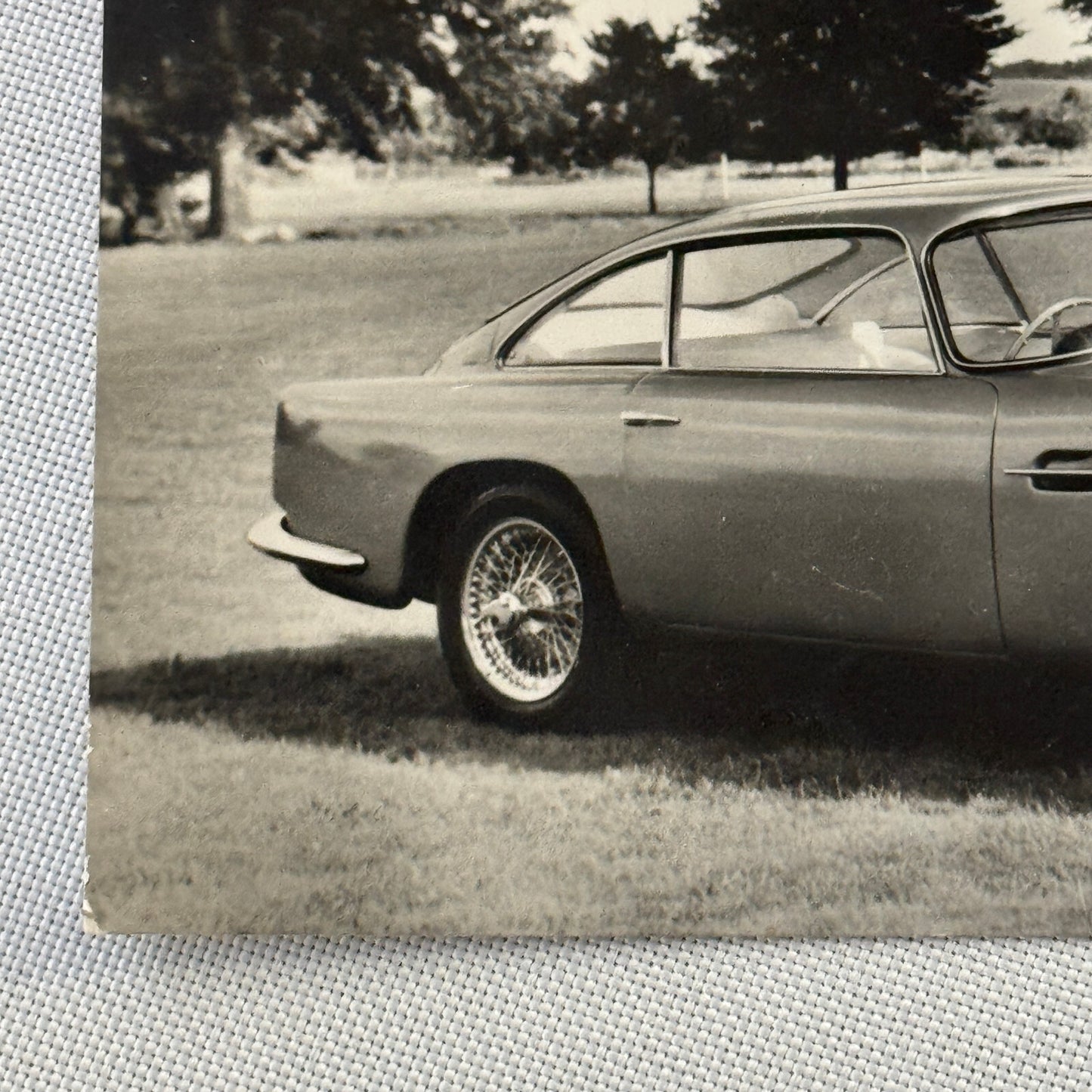 David Brown Aston Martin Car Vintage Postcard Post Card