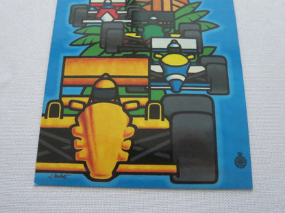 1988 Monaco Grand Prix Automobile Racing Car Postcard Post Card - Reproduction 