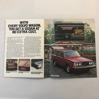 1980 Volvo Car Sales Brochure Catalog Bertone Coupe DL GLE Station Wagon GT
