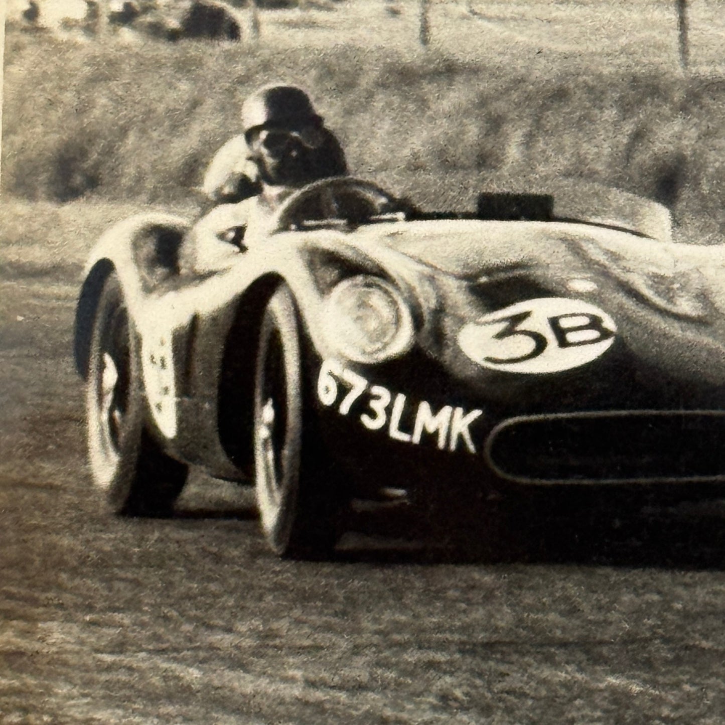 Vintage Racing Photo Photograph Print Lotus Car