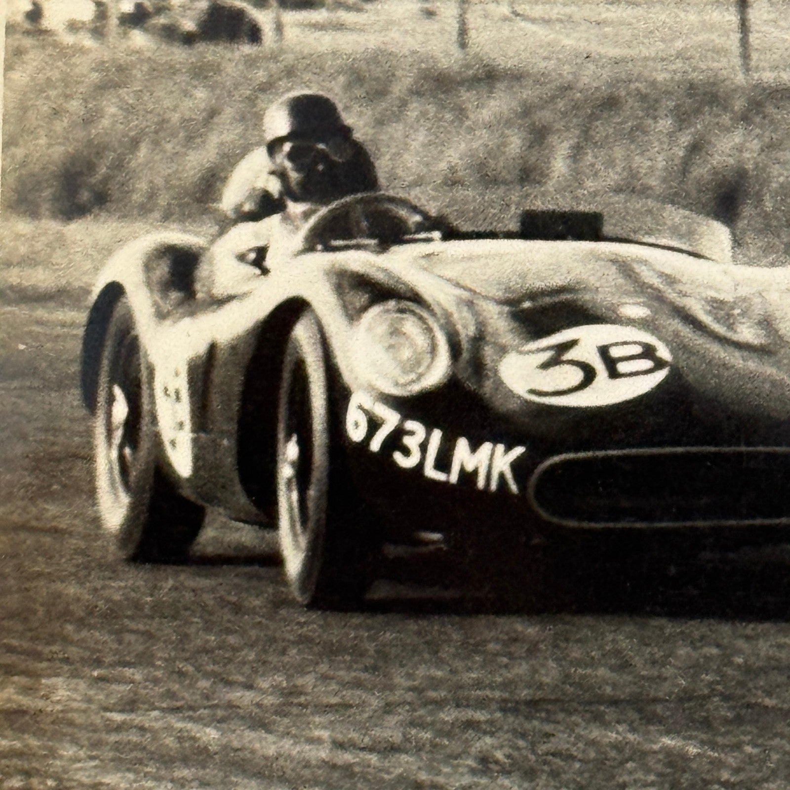 Vintage Racing Photo Photograph Print Lotus Car