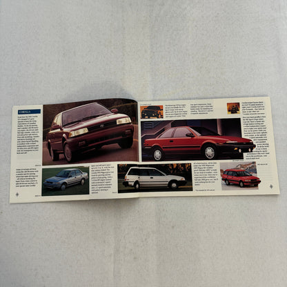 1991 Toyota Sales Brochure Catalog Supra Cressida 4Runner Previa Celica MR2 +
