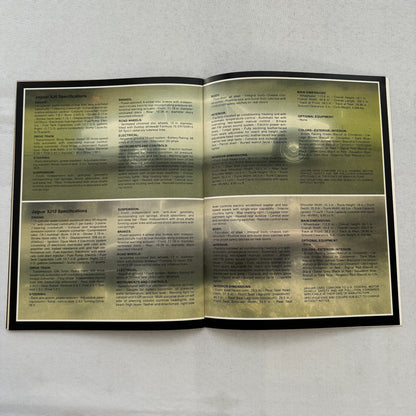 Jaguar XJ6 and XJ12 Car Sales Brochure Catalog Advertising 1978