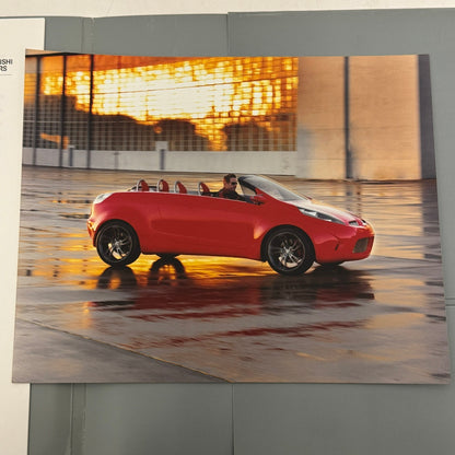 2003 Mitsubishi Tarmac Spyder Factory Press Kit Brochure CD Concept Car