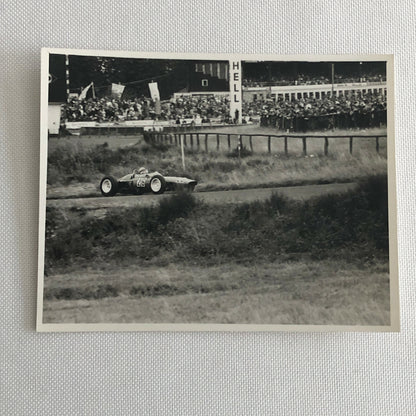 Vintage Grand Prix Racing Car Driver Photo Photograph Print
