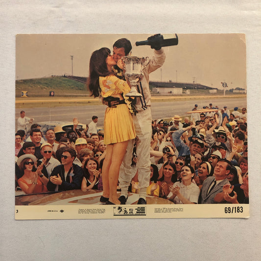 Paul Newman Joanne Woodward Winning Movie Film Lobby Card Mini Poster 1969
