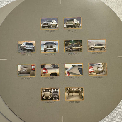 2007 Jeep Compass Press Kit Brochure with Photo CD