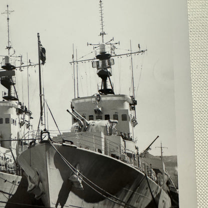Vintage Military Ship Boat Photo Photograph Royal Canadian Navy