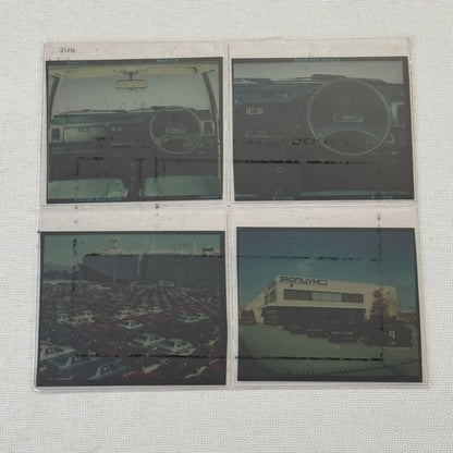 Vintage Hyundai Photo Film Lot Hyundai Pony Stellar Italian Factory