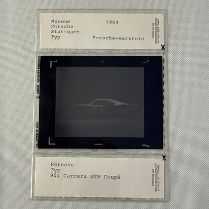 1967 Porsche Type 904 Carrera GTS Coupe Archive Factory Photo Slide Transparency