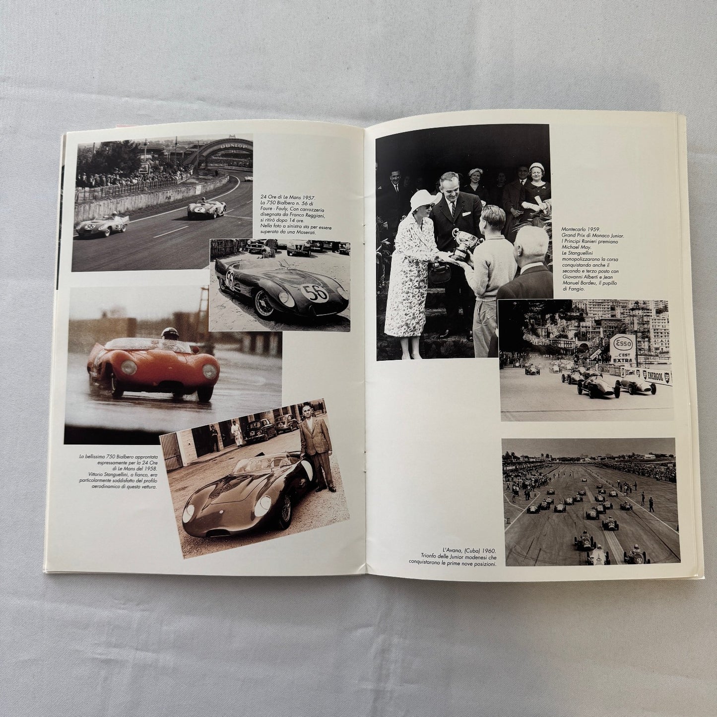 Stanguellini Racing Car Motorsport History Brochure Book 1998 Italian Text
