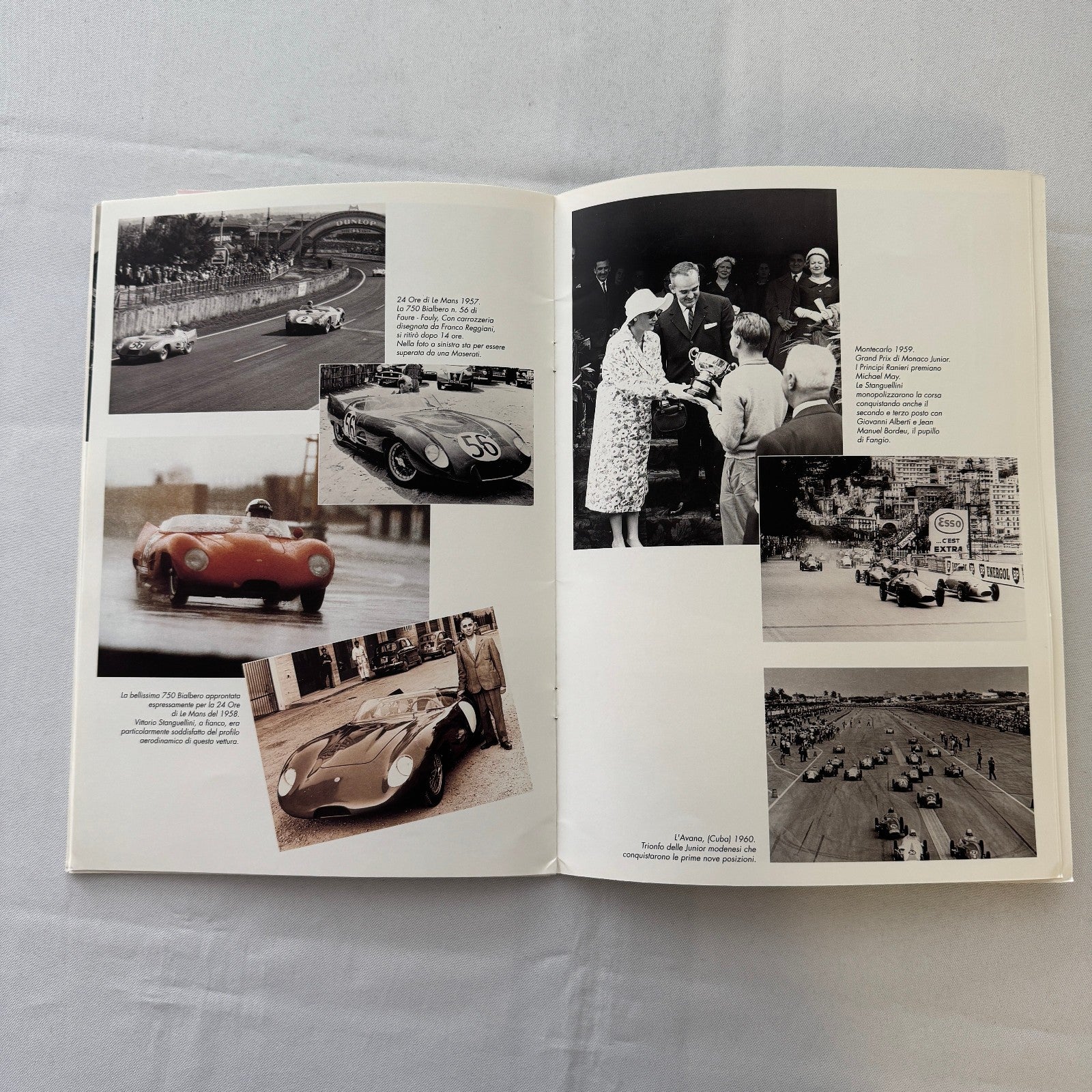 Stanguellini Racing Car Motorsport History Brochure Book 1998 Italian Text