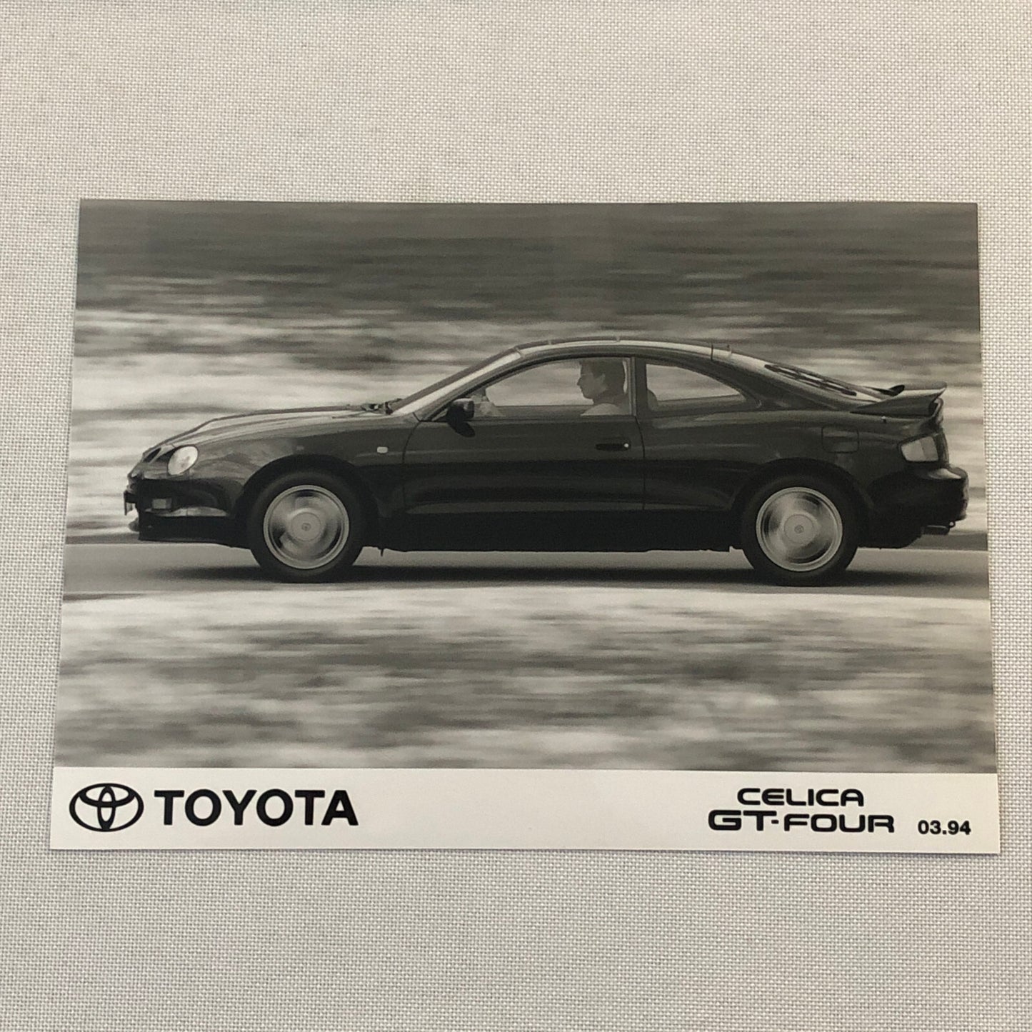 Toyota Celica GT-Four Car Factory Press Photo Photograph Print GT Four