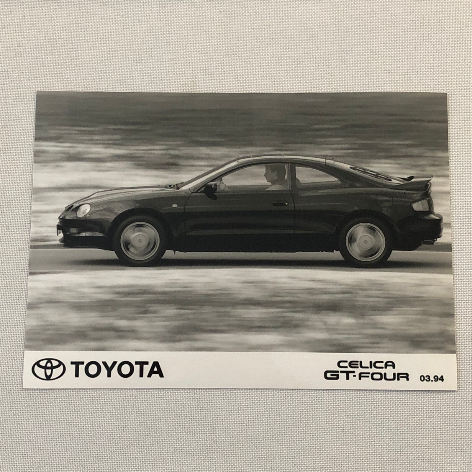 Toyota Celica GT-Four Car Factory Press Photo Photograph Print GT Four