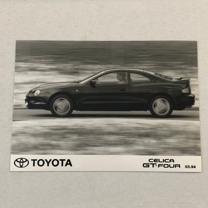 Toyota Celica GT-Four Car Factory Press Photo Photograph Print GT Four