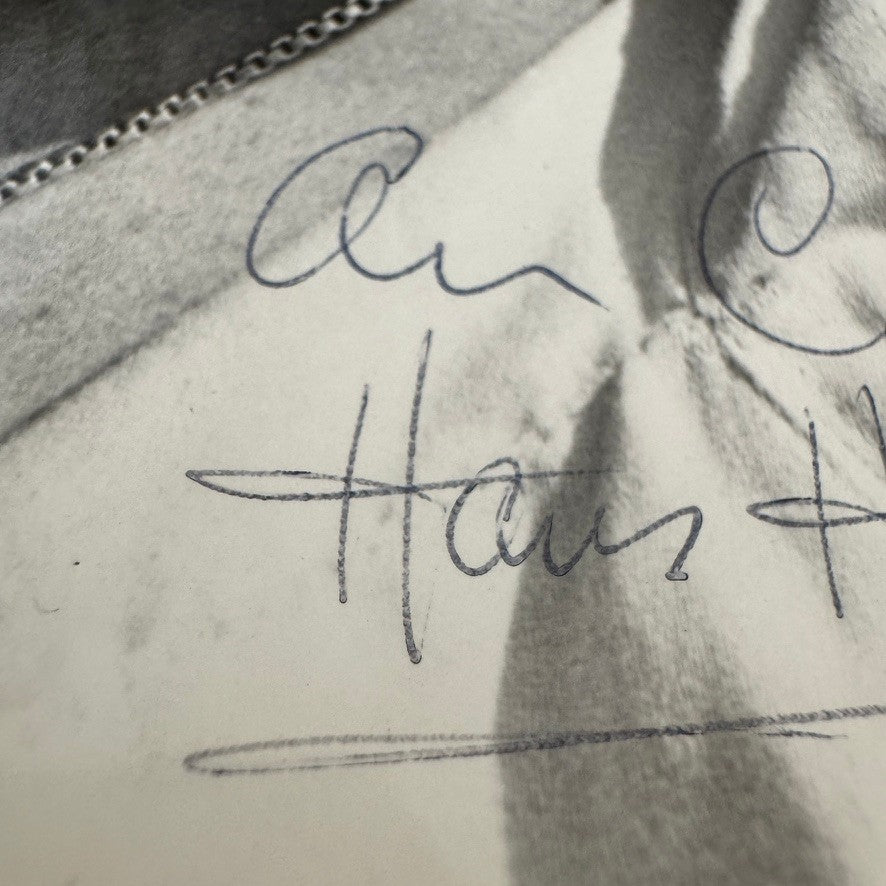 Vintage Racing Hans Hermann Driver Photo Photograph Print