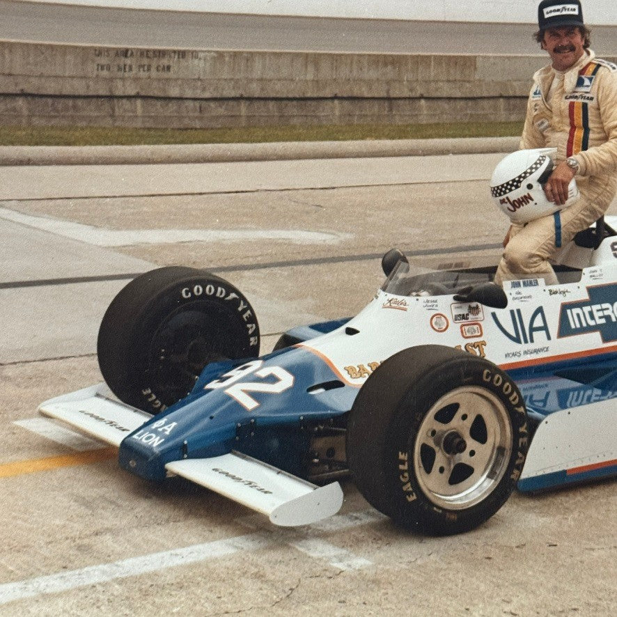 John Mahler Racing Driver Photo Photograph Modern Print