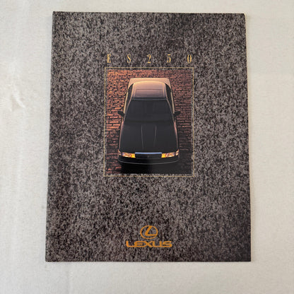 Lexus ES250 Car Sales Brochure Catalog Advertising Canadian Lexus ES 250 Vintage