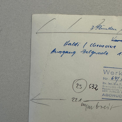 Vintage Porsche Racing Car Photo Photograph 1971 Le Mans Factory Werkfoto