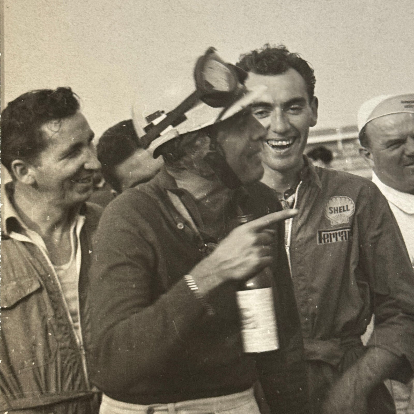 Juan Manuel Fangio Luigi Musso Racing Driver Photo Photograph