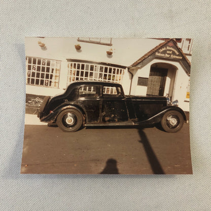 Vintage Bentley 4 1/4 Litre Barn Find Car Photo Photograph Print Lot of 2 
