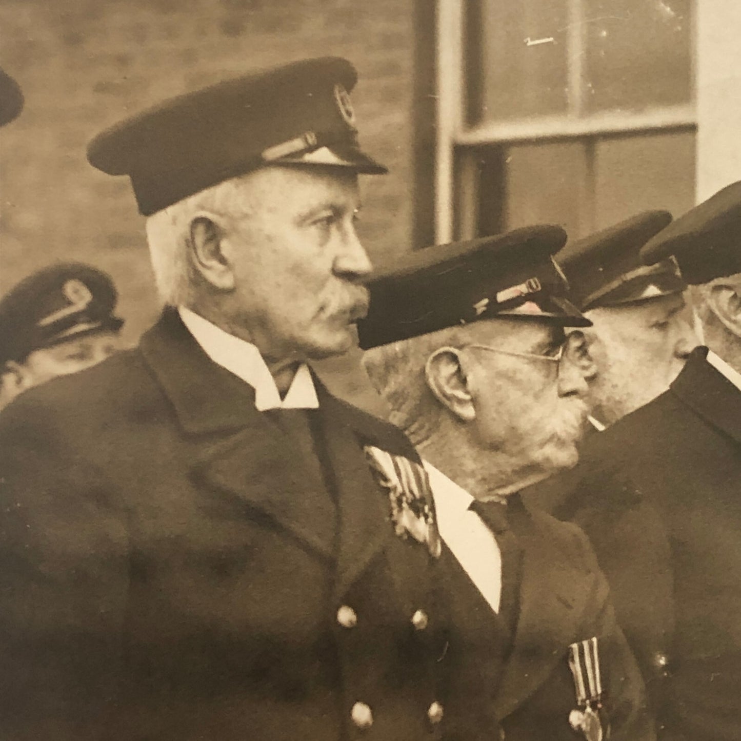 Vintage Press Photo Photograph Prince George Visit Seamans Institution 1933 UK