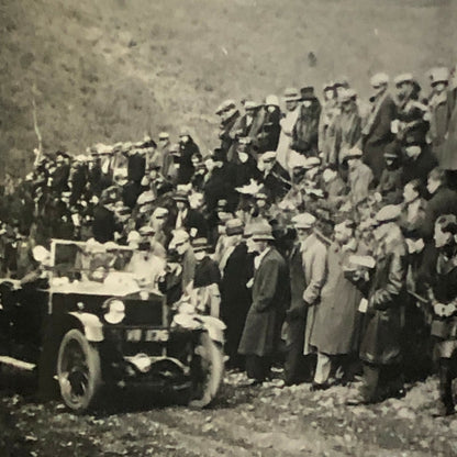 Vintage Fiat Racing Car Photo Photograph Print 