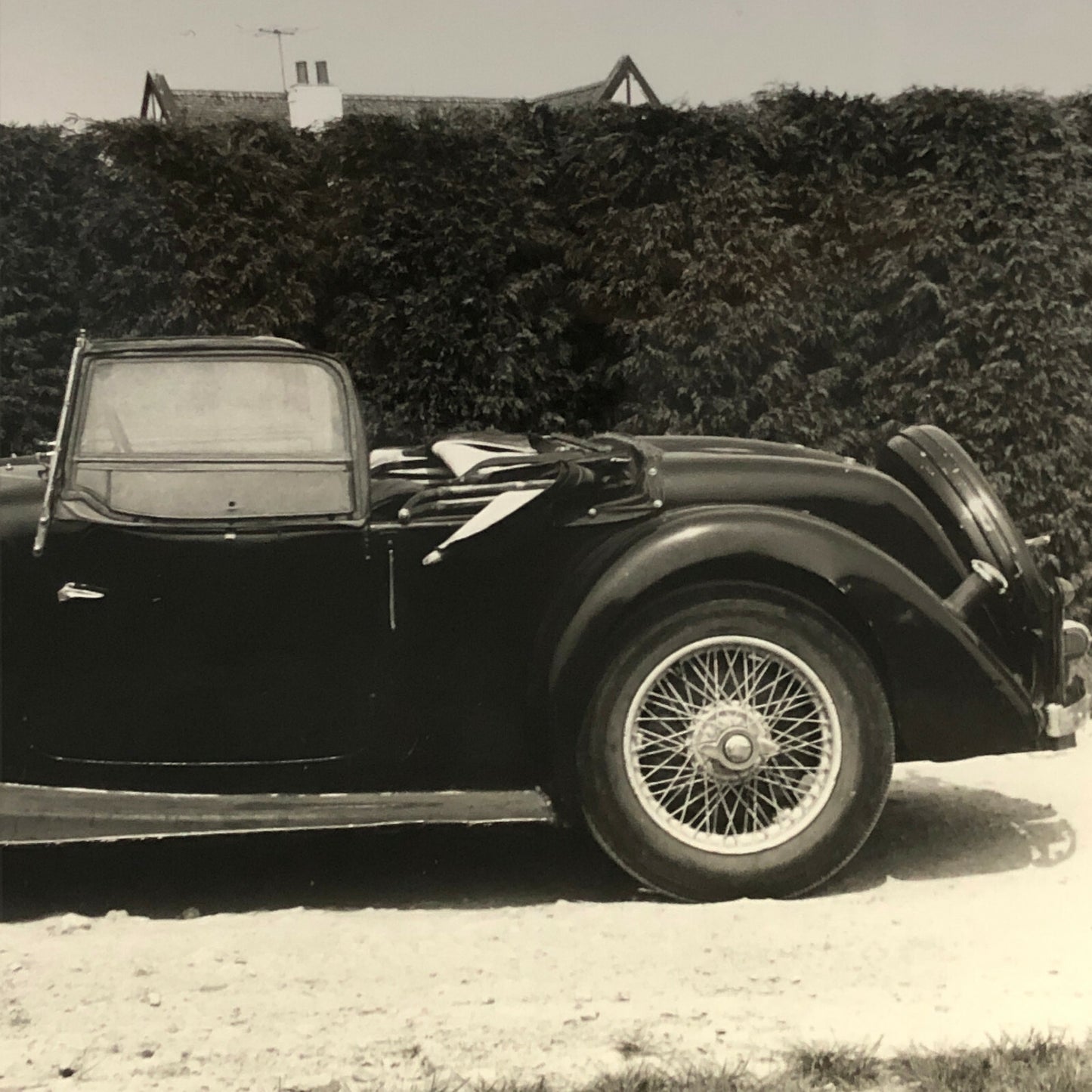 Vintage Car Photo Photograph Print - Sothebys Auction ? 