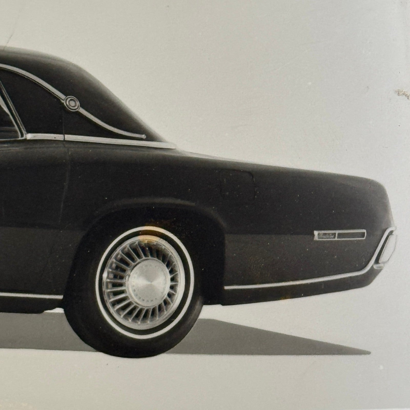 Vintage Ford Thunderbird Photo Photograph Print Floyd Clymer