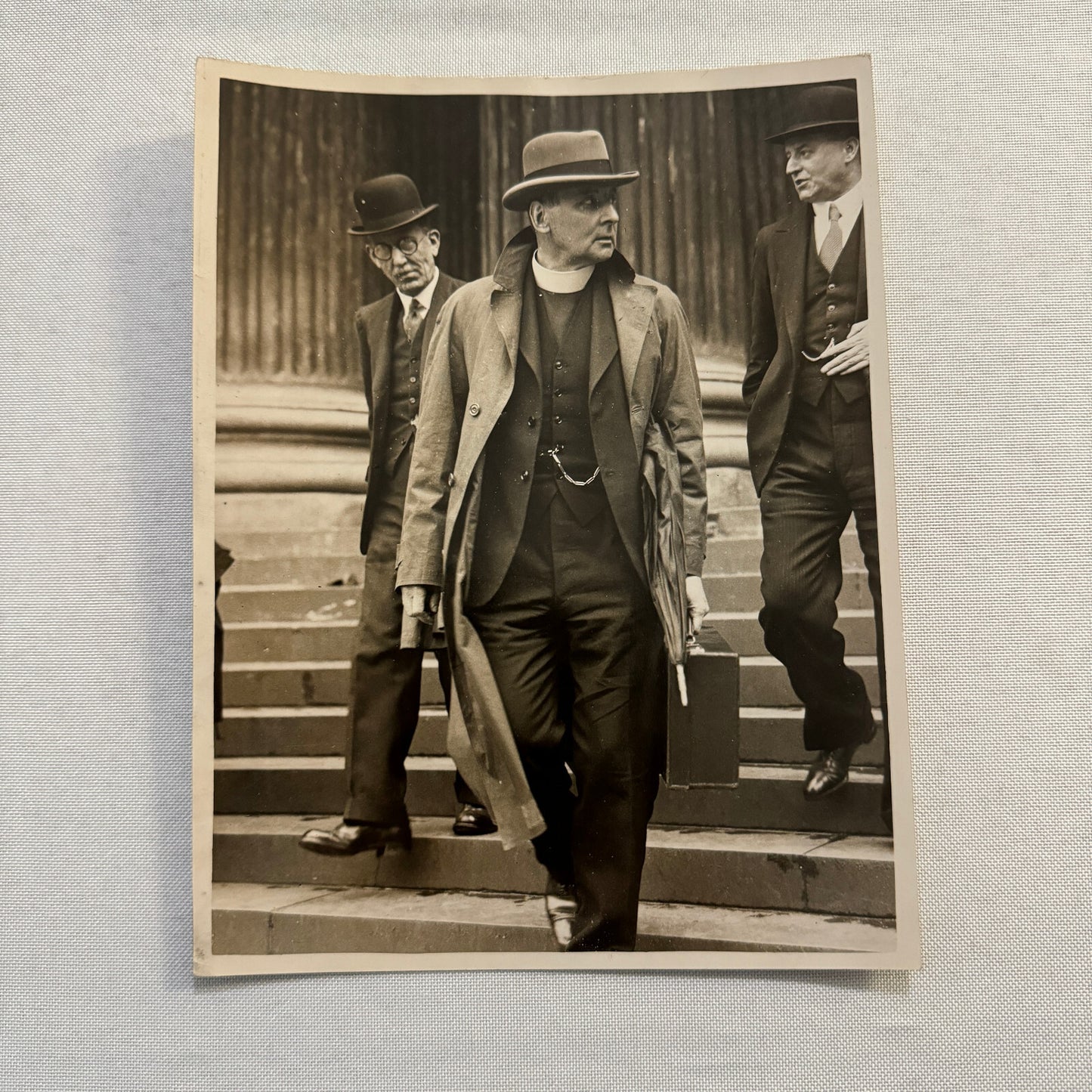 Vicar of All Saints Reverend ES Duval St Pauls Church Press Photo Photograph UK