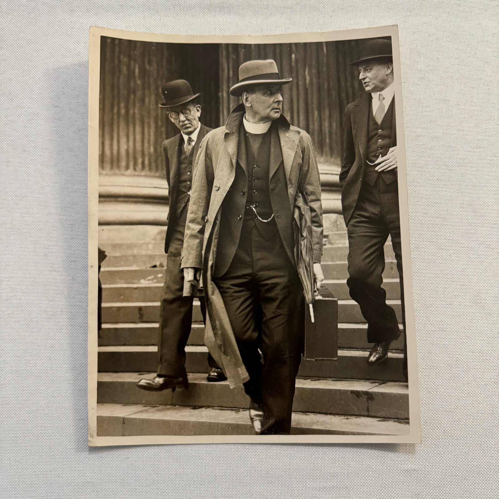 Vicar of All Saints Reverend ES Duval St Pauls Church Press Photo Photograph UK