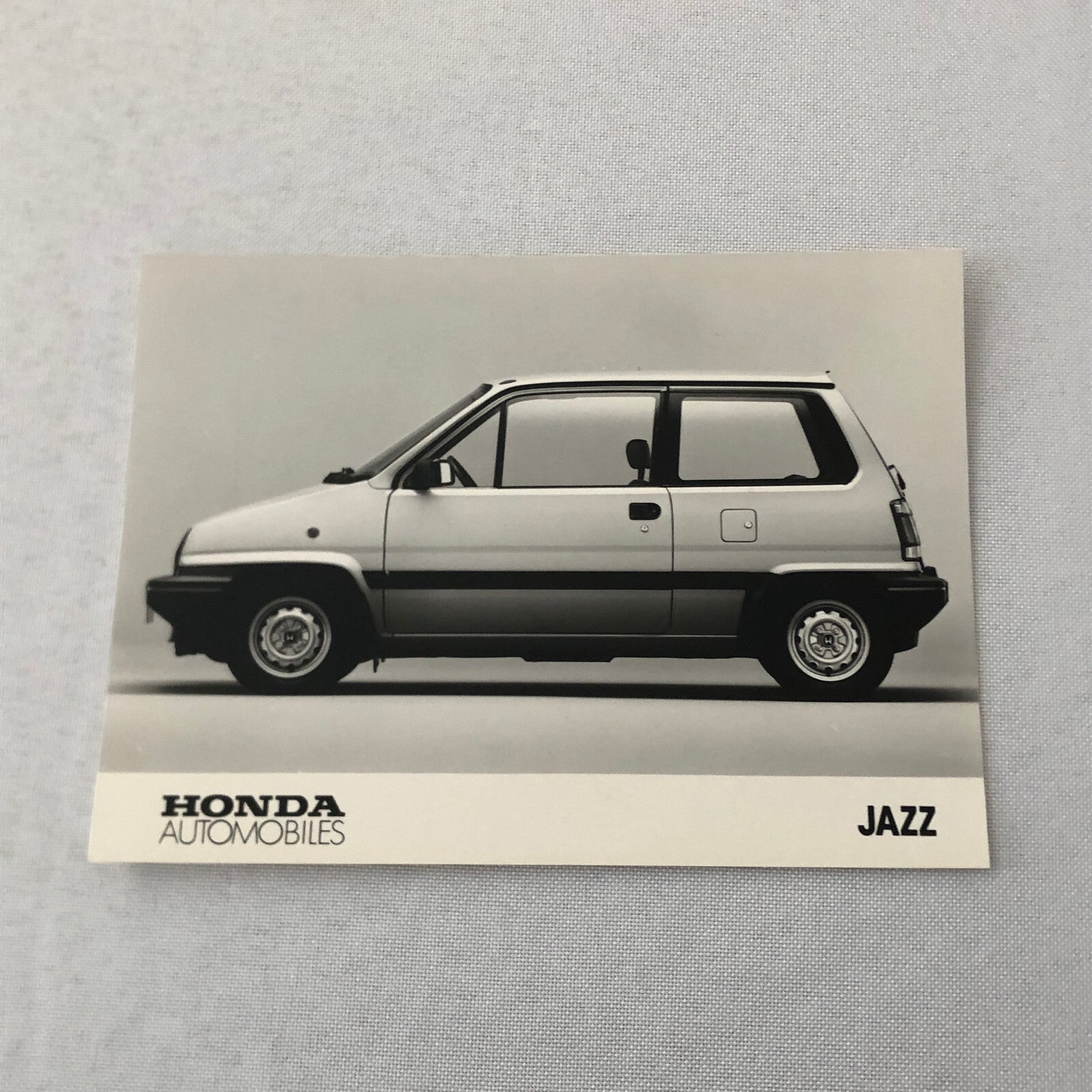 Honda Jazz Car Factory Press Photo Photograph Print