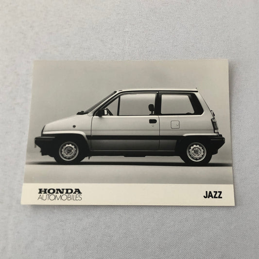 Honda Jazz Car Factory Press Photo Photograph Print