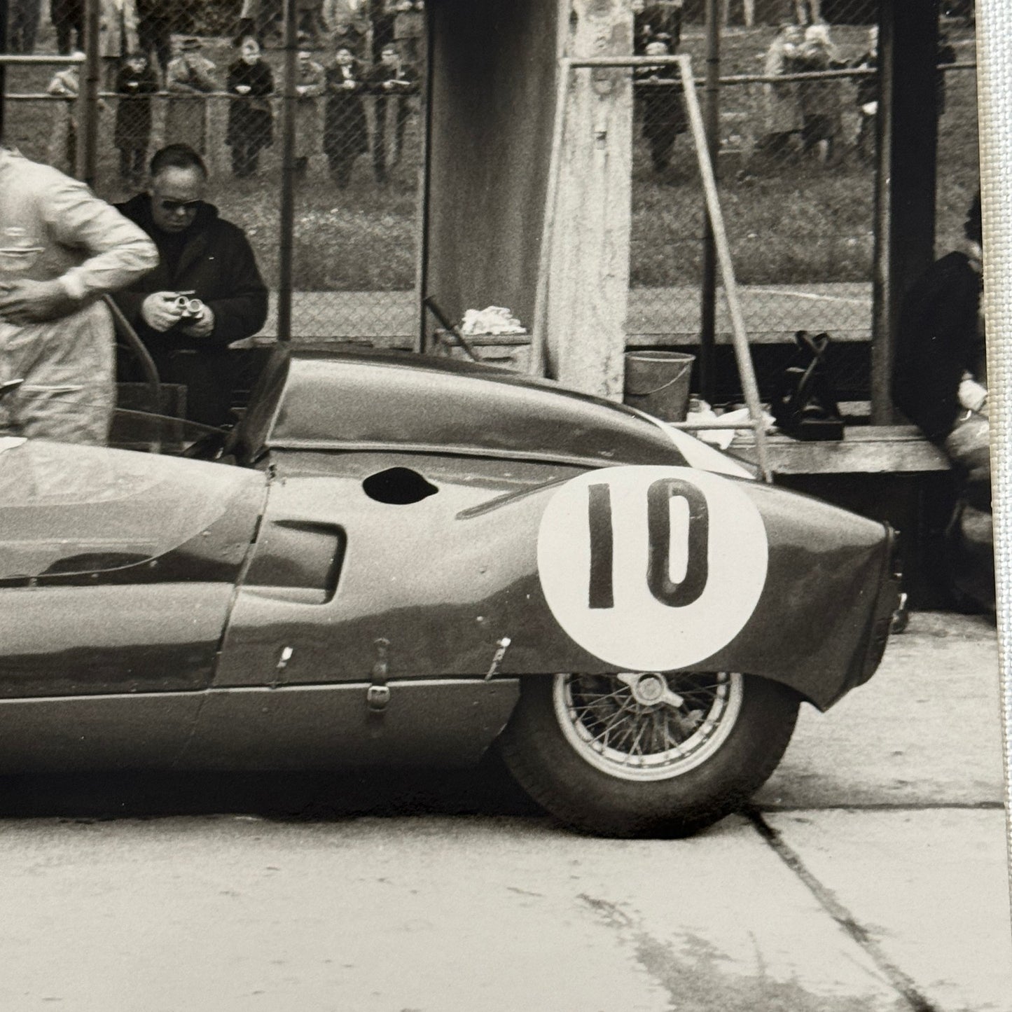 Vintage Ecurie Ecosse Racing Team Car Photo Photograph Print