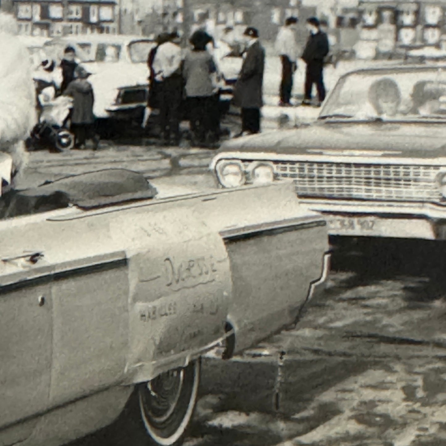 Vintage Parade Car Photo Photograph Print Quebec Canada Chevrolet