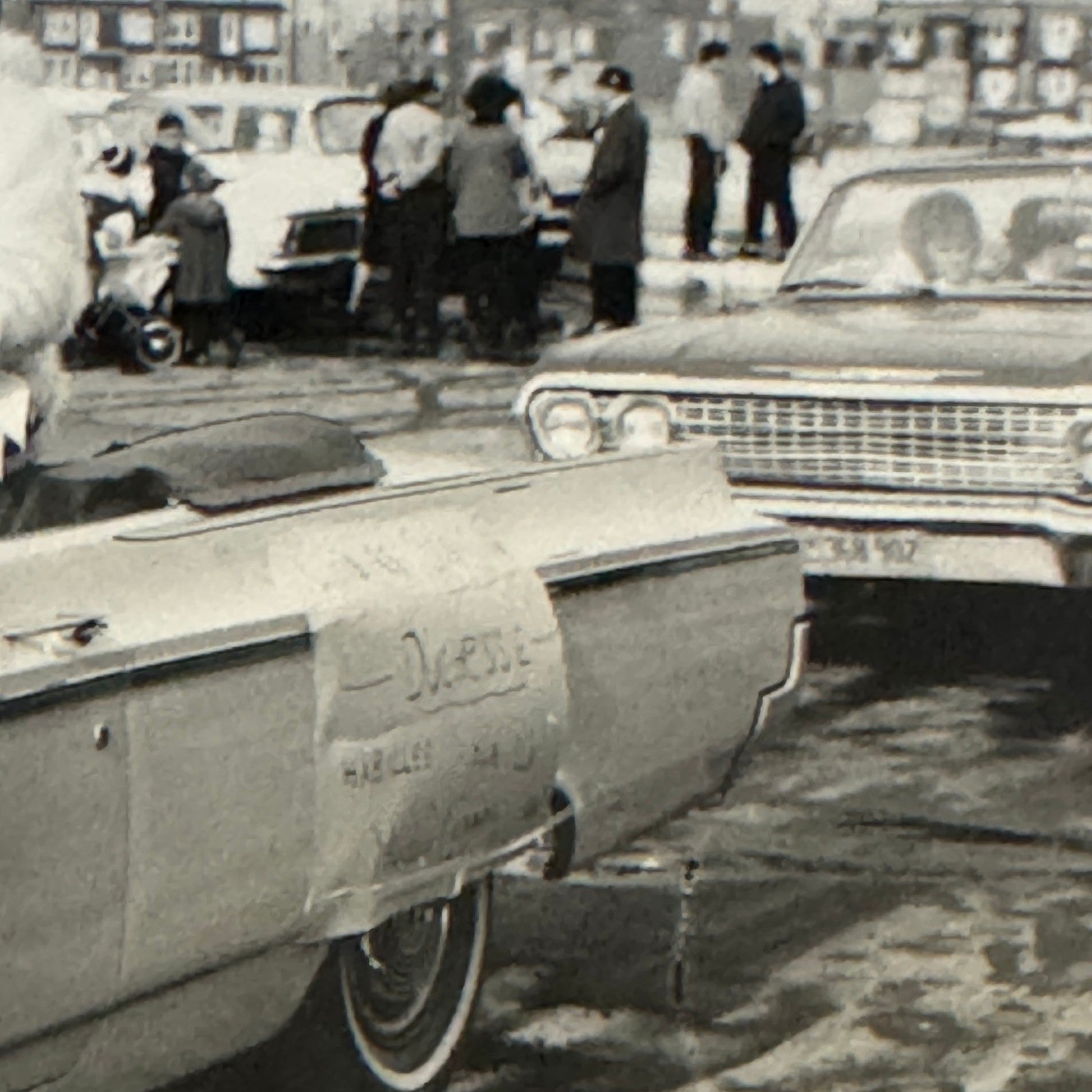 Vintage Parade Car Photo Photograph Print Quebec Canada Chevrolet