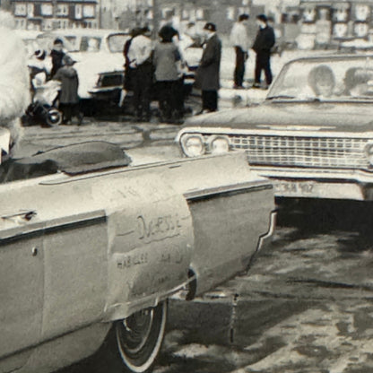 Vintage Parade Car Photo Photograph Print Quebec Canada Chevrolet