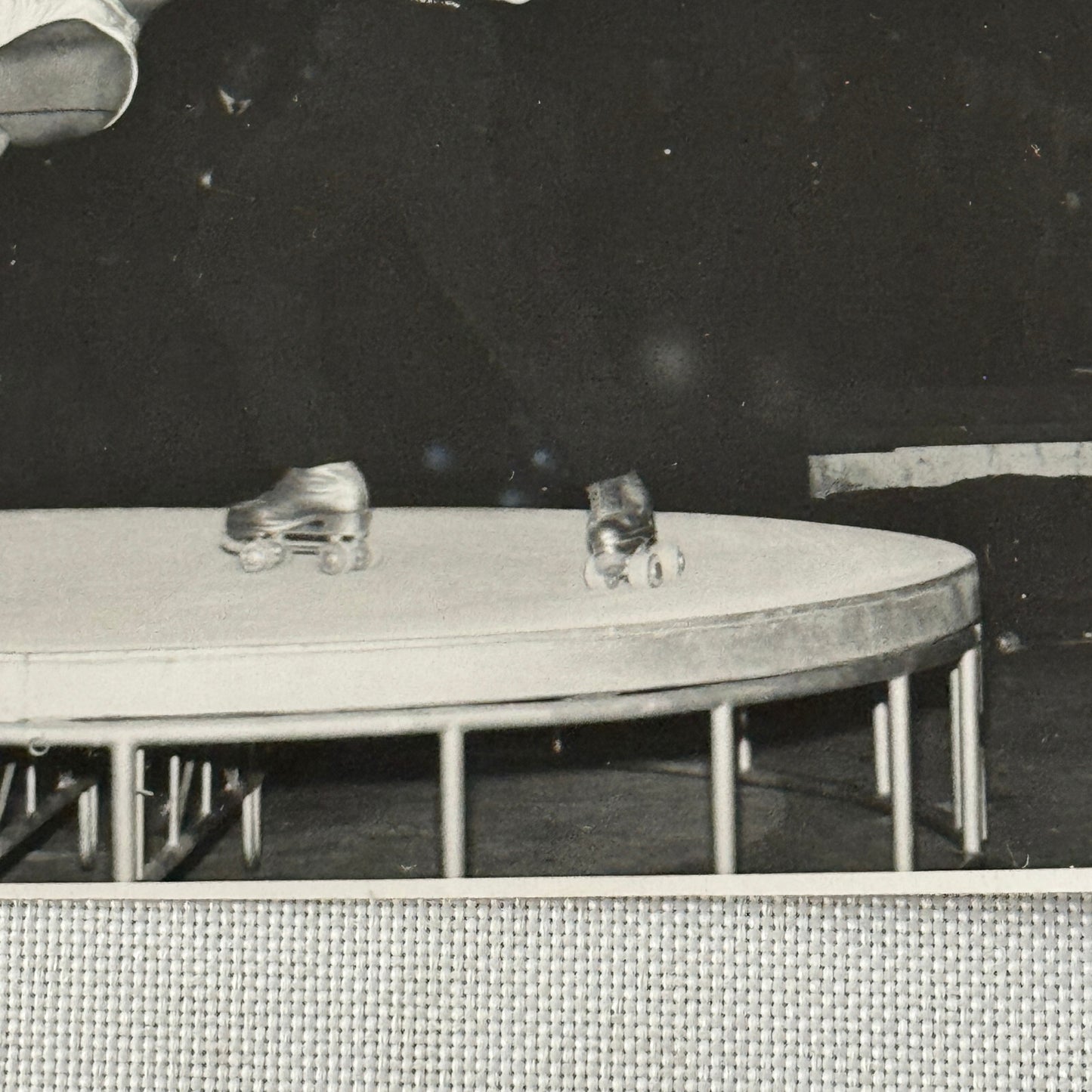 Vintage Circus Rollerskating Roller Skate Performer Act Photo Photograph