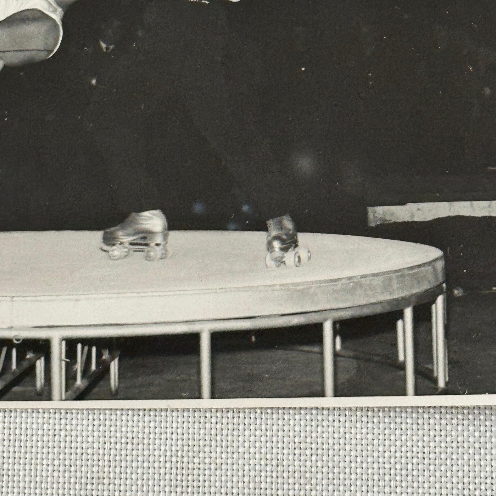 Vintage Circus Rollerskating Roller Skate Performer Act Photo Photograph