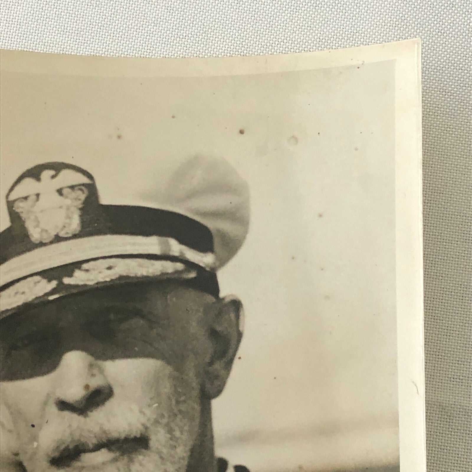 Press Photo Photograph Admiral Jos M Reeves Commander of Battle Force Underwood