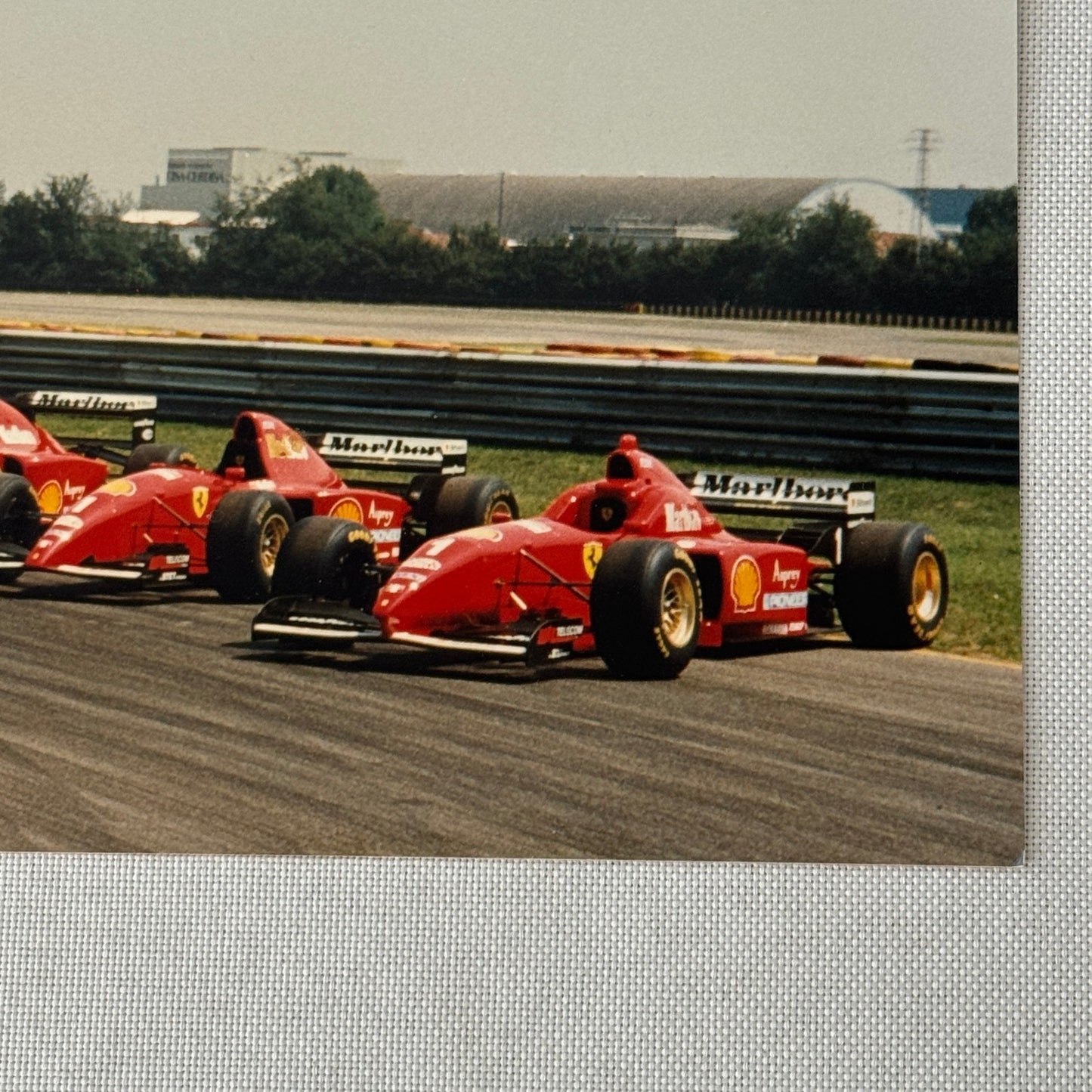 Ferrari Formula One F1 Car Line up 1989 to 1996 Photo Photograph Paul Frere